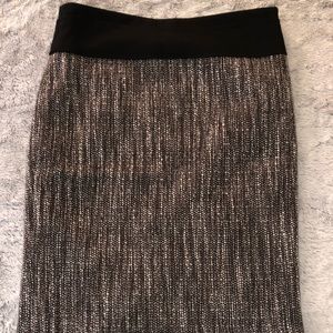 Knit pencil skirt from The Limited.